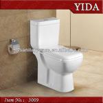 Separated Piece Toilet WC Bowl_ two piece toiliet wc-3009