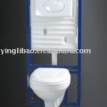 A870 washdown two-piece toilet, toilet bowl, sanitary ware