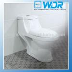 Economical Washdown 1 piece toilet with P/S- trap choice-w9029