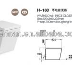 One-Piece Floor-type Toilet Bowl-H-163