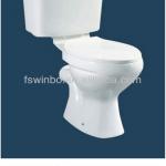 Africa Twy ford cheap toilet B104 with blue and pink color