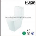 Tow pieces washdown p trap toilet-HDC301P/S301