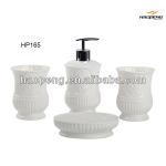 Ceramic toothbrush cup bathroom suite#HP165/HP165B