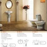 2013 Middle East Classic ceramic bathroon suits-YMS-105V
