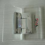 135 degree square cambered shower hinges