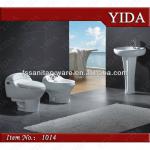EGO toilet sets_ ceramic toilet with pedestal basin_ Europe toilet sets