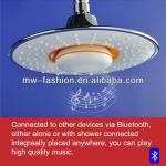 wireless music shower + bluetooth music shower