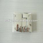 180 degree square cambered shower hinges