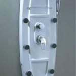 Shower panel made of ABS with jet,faucet,top shower&amp;hand shower-HRC-P002
