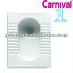 Bathroom ceramic squat pan toilet 5558-5558