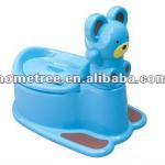 bear designed baby plastic potty toilet