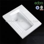 Popular! EDOO Fashion Shape WC sanitary ware two piece toilet bowl squat pan-YD5052