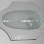 WC Squatting Pan Blue Colored Toilet JKL-S812-JKL-S812