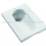 bathroom ceramic squatting pan toilet types of squat toilets-OT-1302