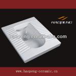 909 good quality squatting toilet pan ceramic material-909