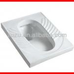 Bathroom sanitary ware ceramic squatting pan wc eastern Asian toilet bowl Y-207