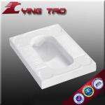 Public Toilets Sanitary Ware S-trap squat Pan ceramic WC squat toilet with flush