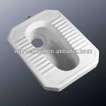 Chaozhou bathroom ceramic squatting pan toilet H03-WH03