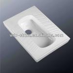 Bathroom ceramic squatting pan in toilets H298-WH298