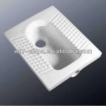 Bathroom ceramic squatting wc pan H06-WH06