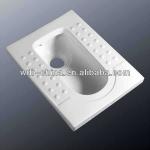 Sanitary ware toilet squatting pan H018-WH018