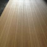 3A teak veneer plywood/ AAA nature teak veneer/light grain-NV