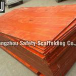 Guangzhou Manufacture (1220*2440mm) Scaffolding Shuttering Waterproof Plywood For Roof-Filmed waterproof plywood