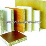 wood grain laminated melamine chipboard