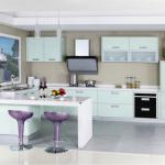 white melamine cabinet doors-Modern