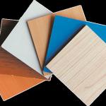 one side Cherry of 1220*2440 3mm Melamine MDF Board for furniture-1220*2440*3mm Melamine MDF