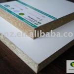 White Color Melamine Particleboard, wood grain color available-