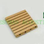 effective sound absorb hole and groove wooden acoustic panels