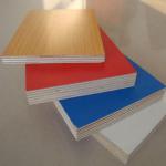 Colorful 4x8ft solid color and wood grain color melamine board3-MDF