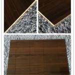 High Glossy 4x8 wooden melamine UV board / melamine veneer UV board for indoor decoration and furniture-RE1001