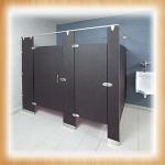 WC HPL compact toilet partition / toilet cubicles-SY00032