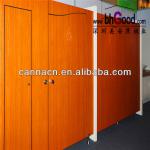 wood grain phenolic laminate toilet cubicle partition hardwares-BH-9186-XX