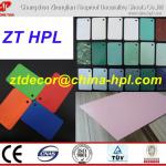 HPL ;high glossy HPL ;Solid Color Formica-