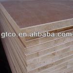 Manufacture 1220x2440mm melamine and veneer blockboard-GTCO-B