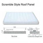 New stype PIR/PUR roof sandwich panels fast install-DWRP