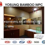 wood plastic composite wall panel wpc cladding, QB20416,bamboo composite,superior construction material,environmental friendly-QB20416