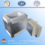 hvac system aluminum foil pre-insulated PU air duct panel-HH pre-insulated pu air duct panel