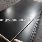 brown and black film faced plywood