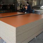 Partical board with melamine paper both side-particle board