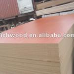 18 mm red cherry melamine paper mdf board for furniture and cabinet from Linyi China-M002