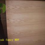 natural veneer red oak faced MDF with best price-cpro