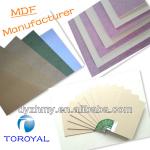 standard size of 4mm MDF Board for furniture-1220*2440*3mm mdf board