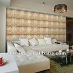 Leather Carving Wall Panel,3D wall panel,decorative wall panel-9001