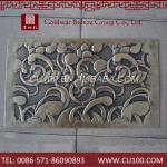 2014 high quality zhejiang supplies oem embossing brass Wall Cladding-JXT306