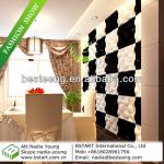 BST 3d wall covering embossed wall panel for interiors and exterior, fireproof waterproof for distributors-BST10010