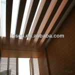 Wood Plastic Composite Sun Shading Louvers-QBO-25